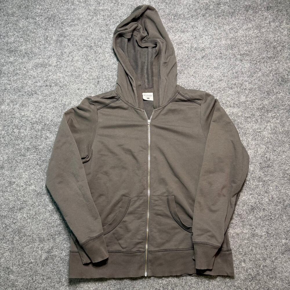 Columbia Sportswear Women’s Gray Full Zip Hoodie Size‎ Large